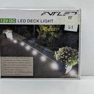 fvtledleddecklightskitrgbw20pcsf177rgbwarmwhitebluetoothcontrollowvolt
