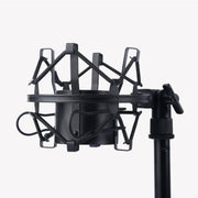 ZINGYOU Condenser Microphone Bundle, BM-800 PC Microphone Professional Cardioid Studio Mic Set with Mic Suspension Scissor Arm, Shock Mount and Pop Filter for Studio Recording & Broadcasting