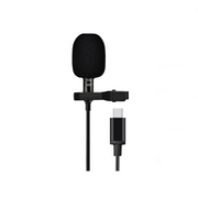 ALTSON AL-M2 Type-C Lapel Condenser Microphone for Android Mobile Phone Portable Lavalier Mic for DV Audio Video Record Clip-on Mic for Smartphone Camcorder